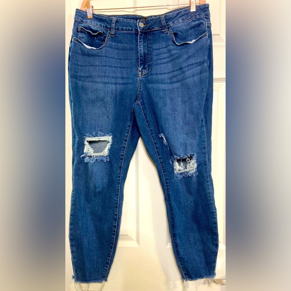 Judy Blue Womens 18W Denim Skinny Fit Jeans